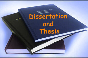 Thesis, Dissertation